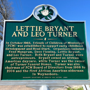 Lettie Bryant and Leo Turner
